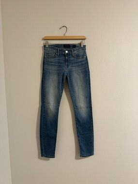 Lucky Brand Womens Skinny Jeans - Medium Blue Wash